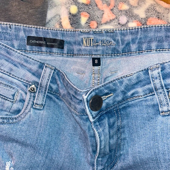 Kut from the Kloth Denim - KUT FROM THE KLOTH CATHERINE BOYFRIEND JEANS STYLE KP494MK1SF CUT#99780 SIZE 8